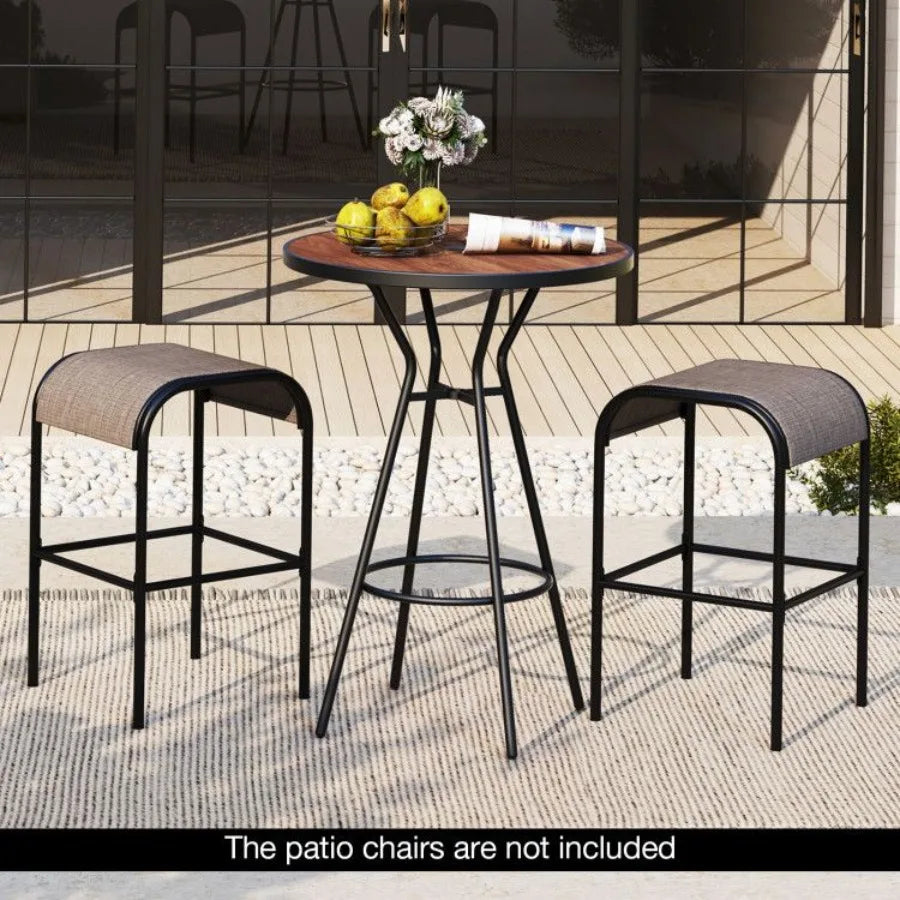 Outdoor Bar Table – 28 Inches