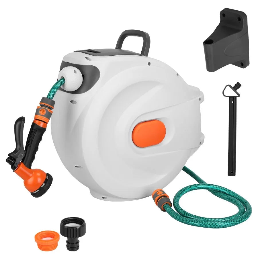 Automatic Retractable Garden Hose Reel