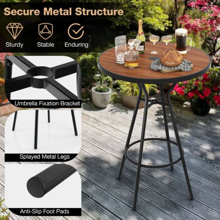 Outdoor Bar Table – 28 Inches