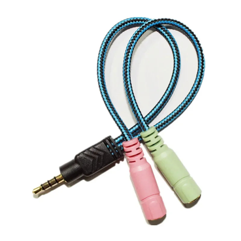3.5mm Gaming Headset Splitter Cable