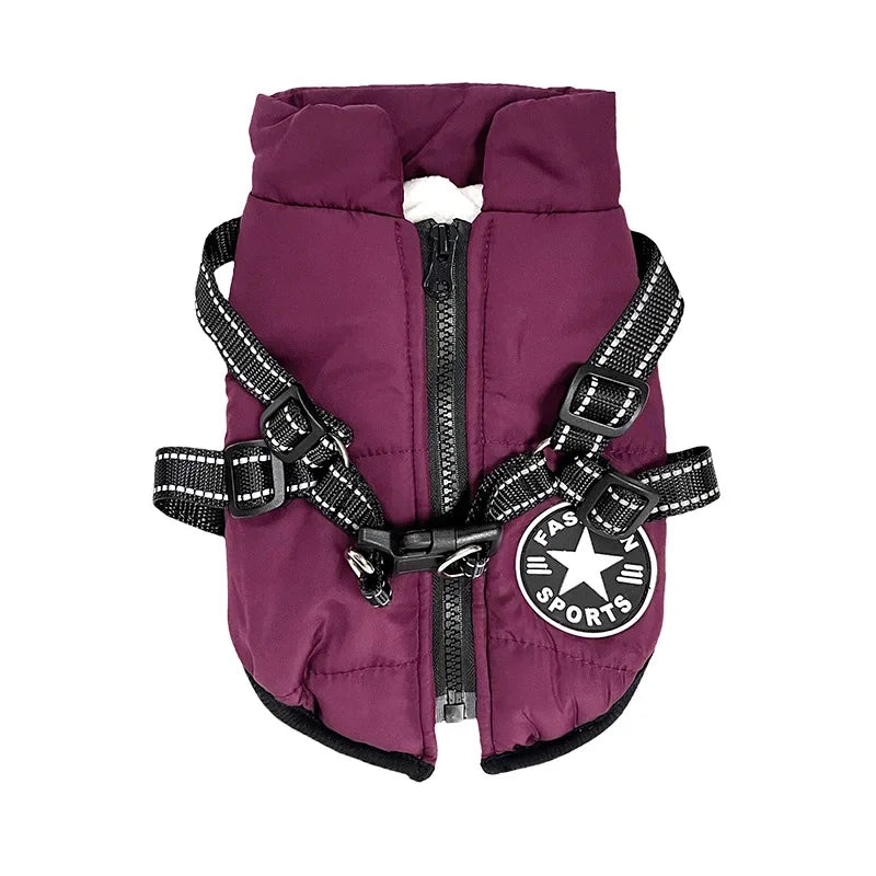 Waterproof Winter Dog Jacket – Warm Pet Coat for Small Dogs (Chihuahua, Shih Tzu, Pug)