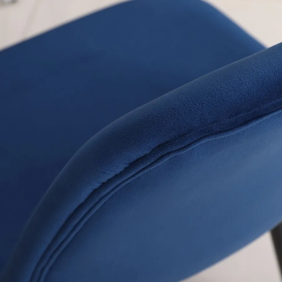 Lassan Blue Dining Chairs – Set of 4