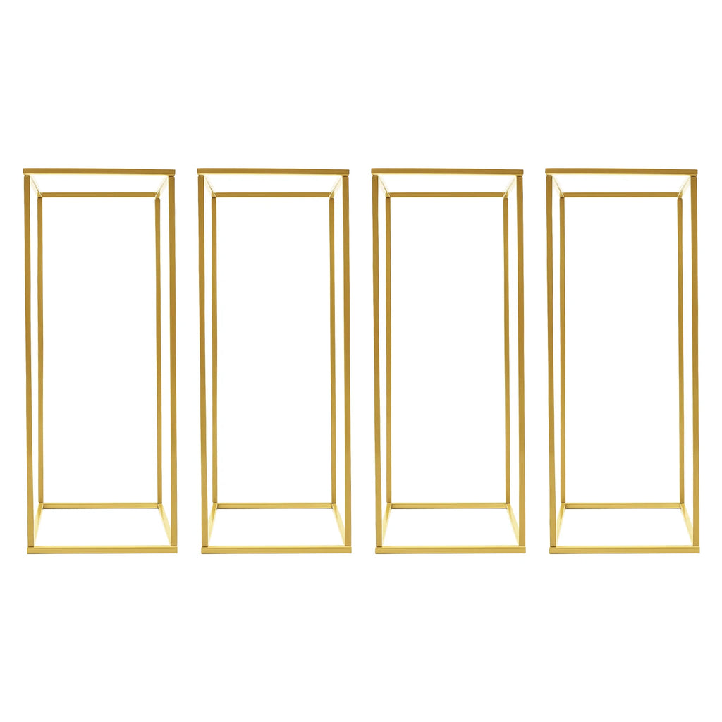 4PCS Gold Wedding Flower Stands – 60cm