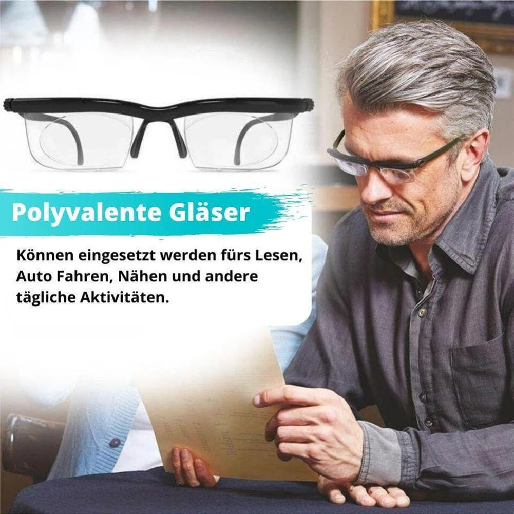 Variable Strength Eyewear (-6D to +3D)