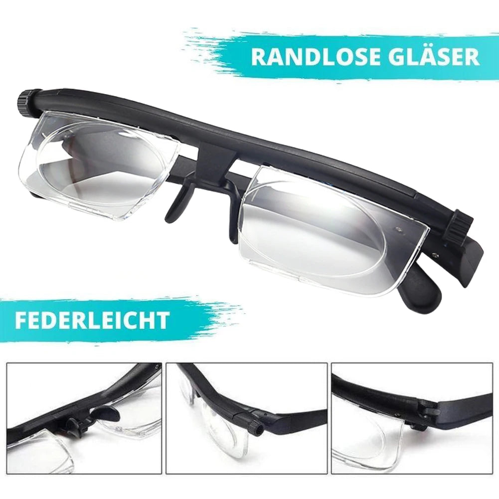 Variable Strength Eyewear (-6D to +3D)