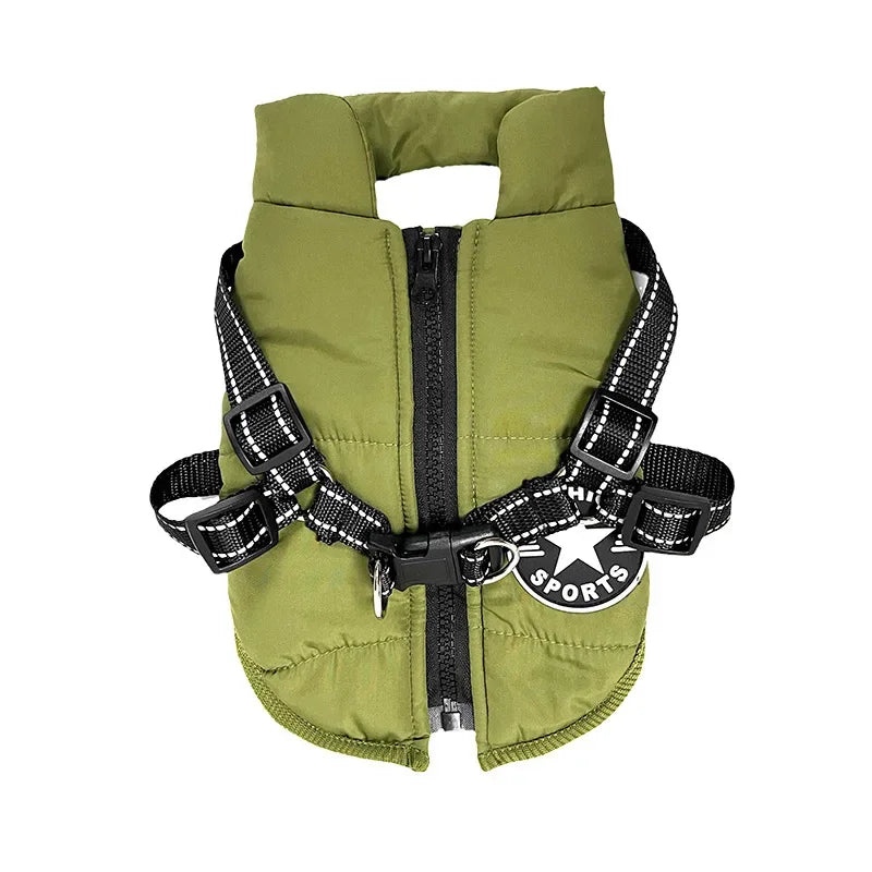 Waterproof Winter Dog Jacket – Warm Pet Coat for Small Dogs (Chihuahua, Shih Tzu, Pug)