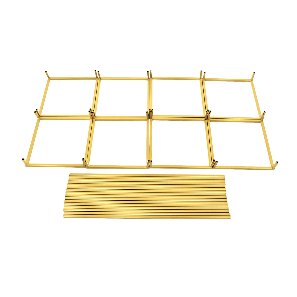 4PCS Gold Wedding Flower Stands – 60cm