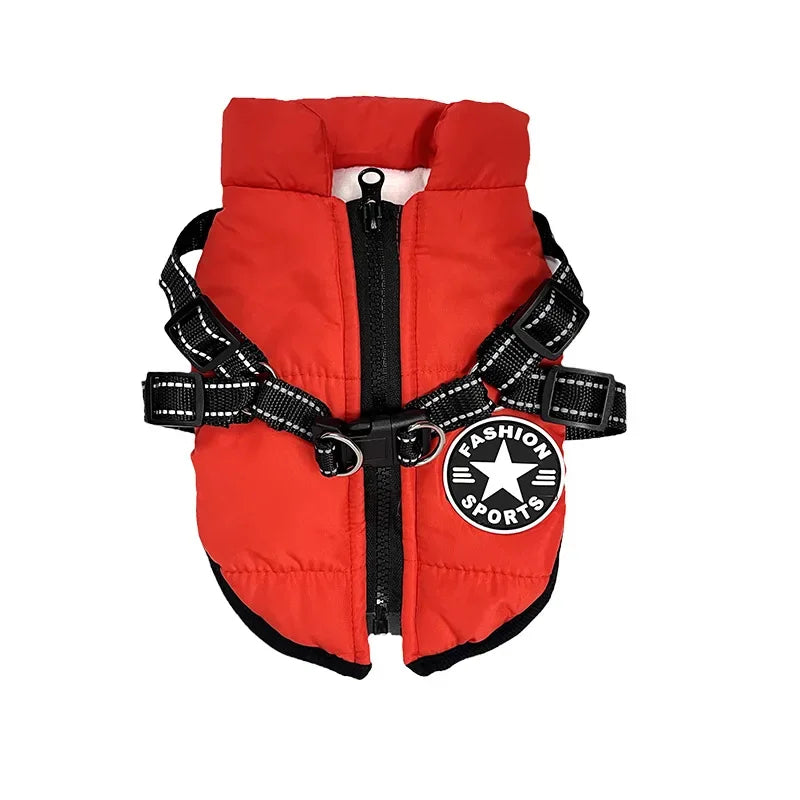 Waterproof Winter Dog Jacket – Warm Pet Coat for Small Dogs (Chihuahua, Shih Tzu, Pug)