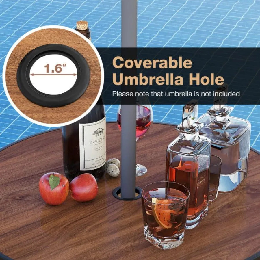 Outdoor Bar Table – 28 Inches