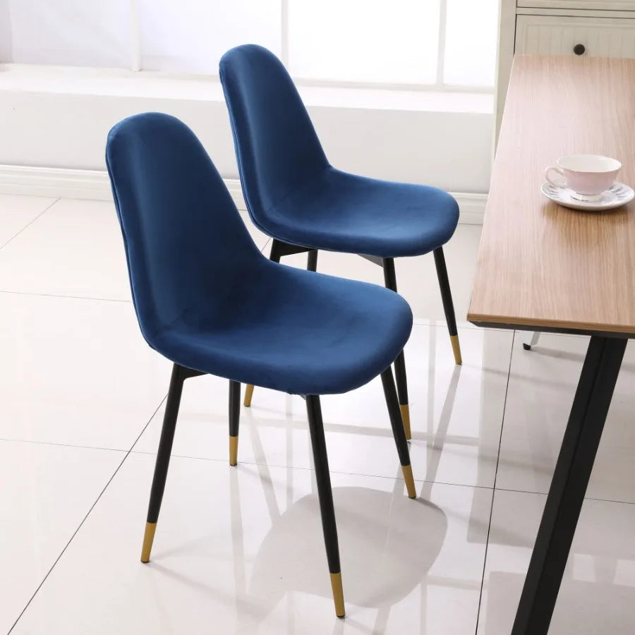 Lassan Blue Dining Chairs – Set of 4