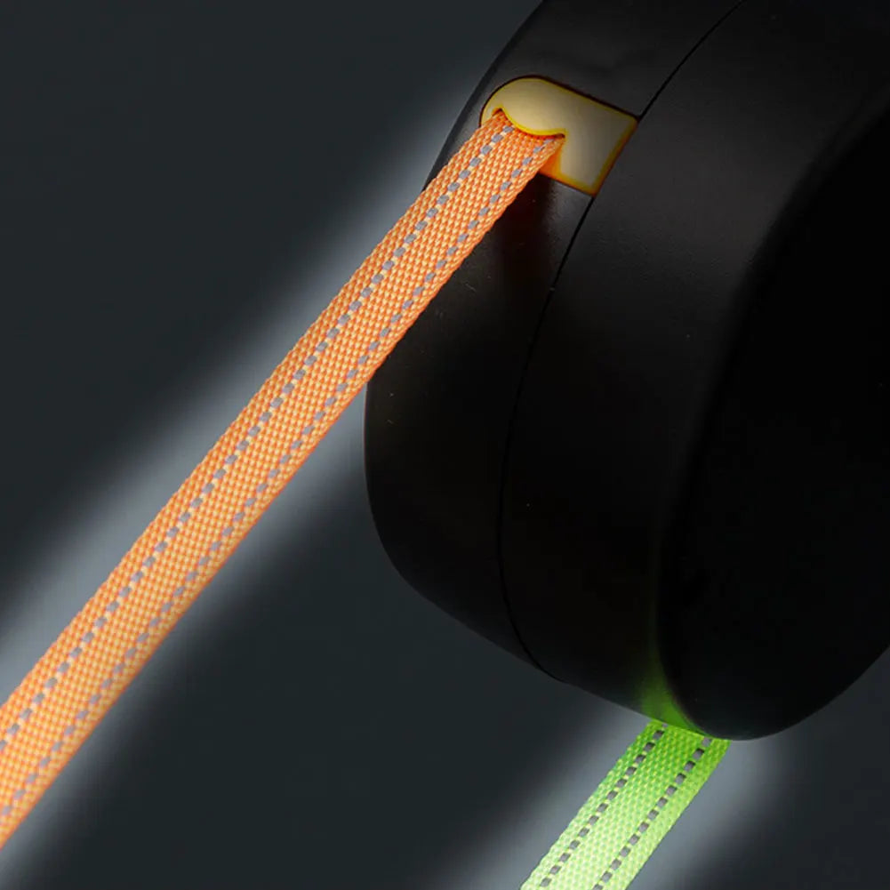 Double Headed Dog Leash Traction Rope 360 Degree Swivel Dual Pet Leash Retractable Dog Leash for Small Medium Dogs